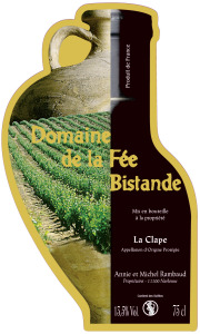 AOC LA CLAPE DOMAINE DE LA FEE BISTANDE ROUGE 2017