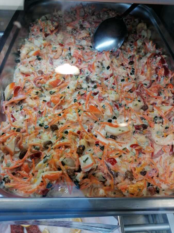 Traiteur - Salade Gambas Mandarine