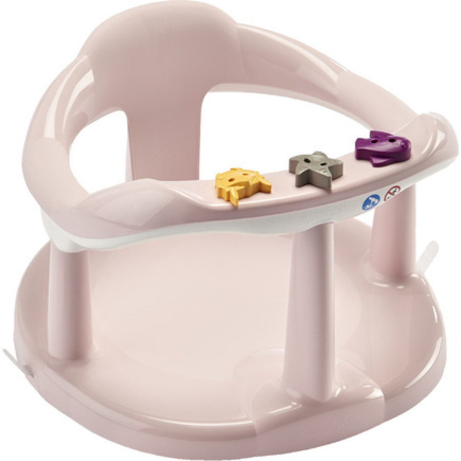 Soins Bebe Accessoires Toilettes  - Anneau De Bain Aquababy Rose Poudré
