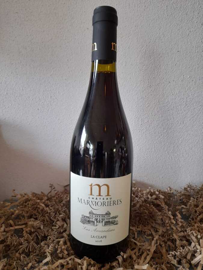 Vins - Chateau Marmorières - Cuvée Les Amandiers - Rouge 2018