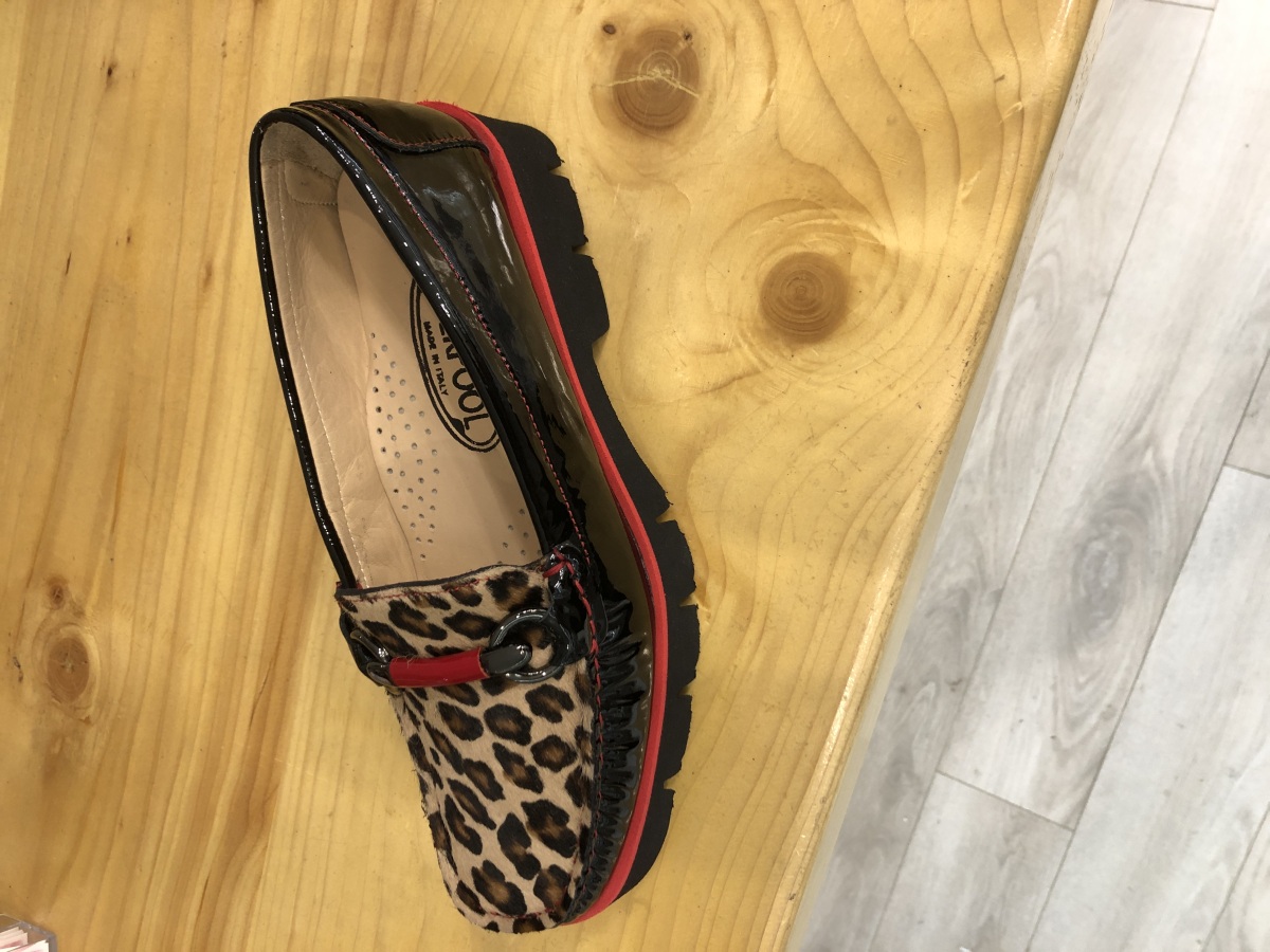 Mocassins  - Vernis Rouge Noir 