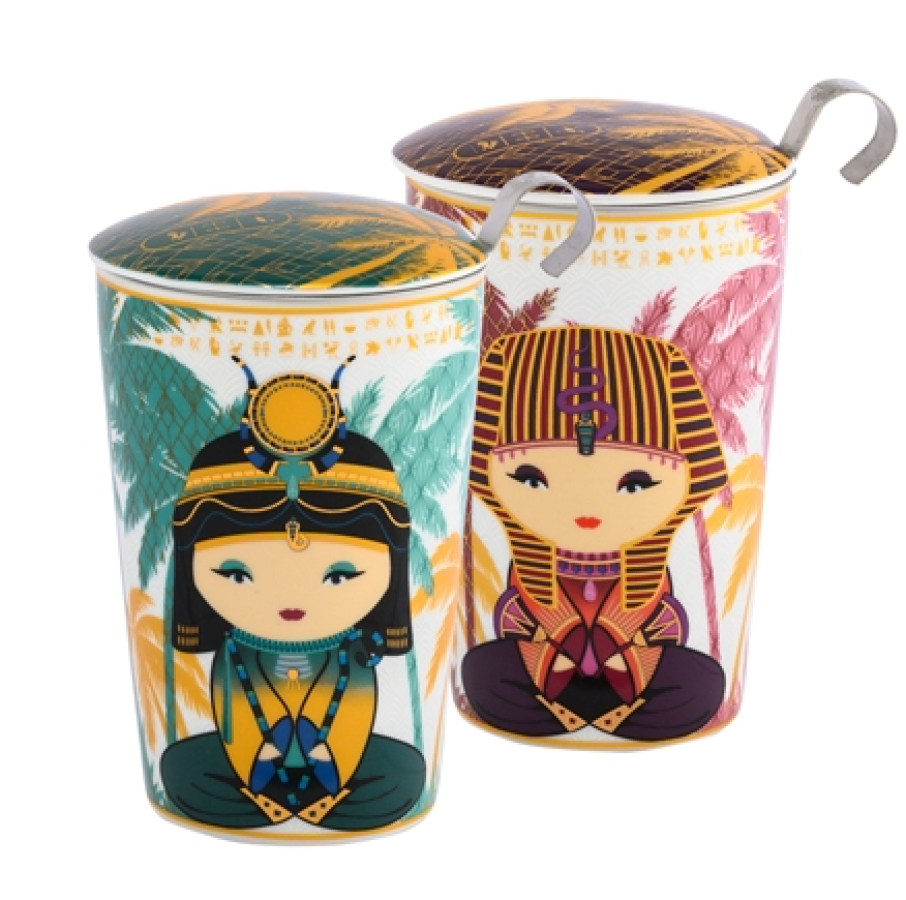 Thés Tisanes Rooibos Accessoires - Tisanière Little Egypt Marque Eigenart Petrol Bleu