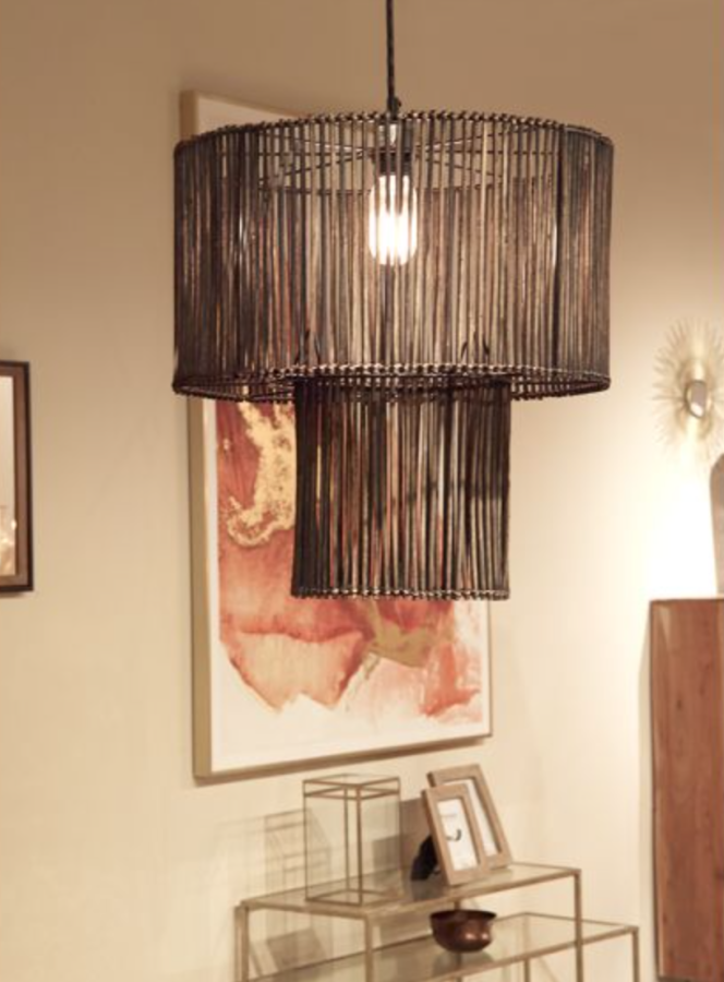 Luminaires - Suspension Rotin