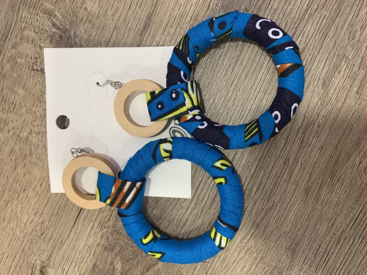 Bijoux  - Boucles En Wax 