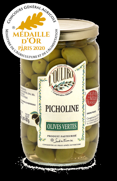 Olives - Picholines - Olives Vertes