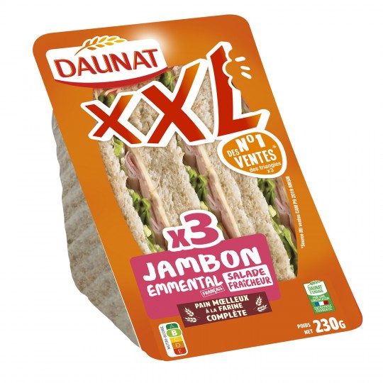 Snack - Sandwich Triangle Dauna  Par 3