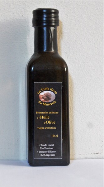 Verrines De Truffe Stérilisée 12.5g - Huile D'olive Aromatisée à La Truffe 100ml 
