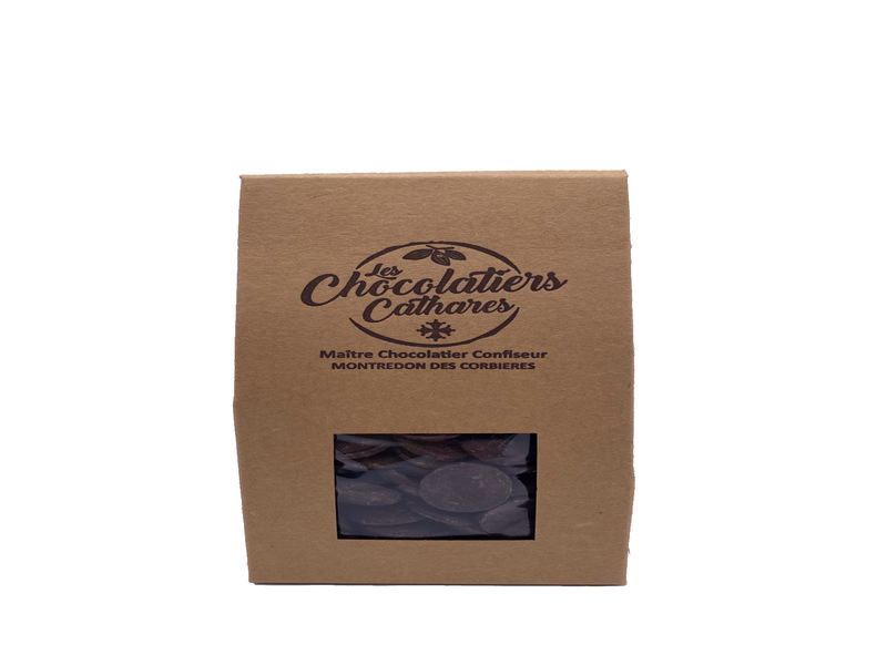 Nos Chocolats - Pastilles Noir 100%
