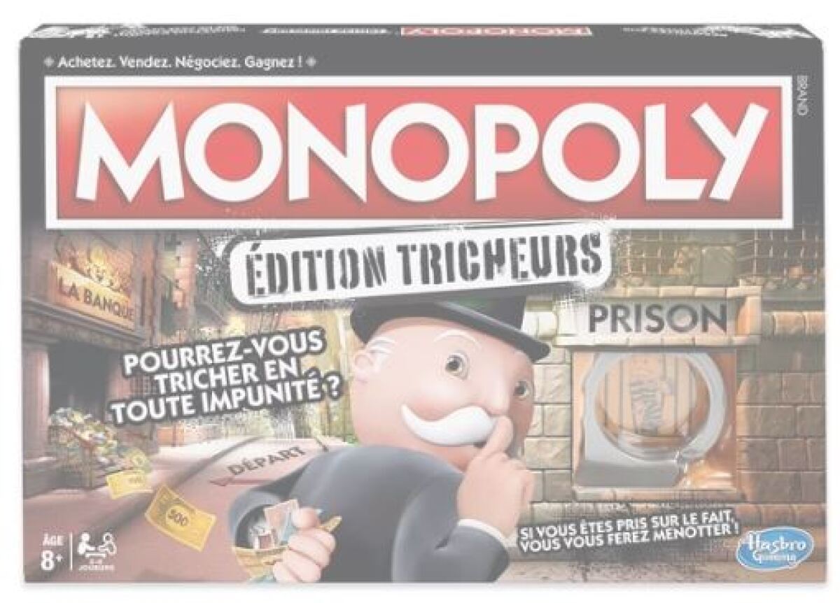 Jeux De Societe Monopoly Tricheurs par La Grande Recre à Narbonne