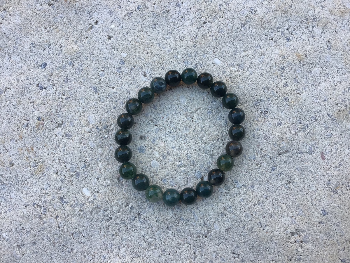 Bracelet  - Bracelet Agate Mousse 